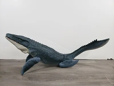 Jurassic World 28  Real Feel Mosasaurus Massive Sea Dinosaur Monster Toy • $19.99