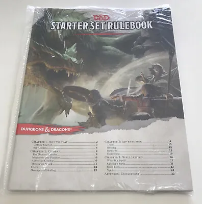 $34.83 • Buy Dungeons & Dragons Starter Set Rulebook Lost Mine Of Phandelver New Sealed
