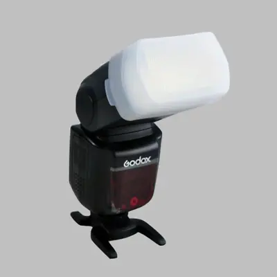 Universal Bounce Flash White Diffuser For Godox V860C TT685 TT600S TT600 V860 II • $10.99