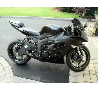 Matte Black Fairing Kit For Kawasaki Ninja ZX6R ZX600R ZX636 2009 2010 2011 2012 • $349.99