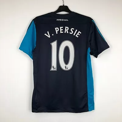 Arsenal V Persie 2011-2012 Away Shirt 125th Anniversary Soccer Jersey Size S • $45