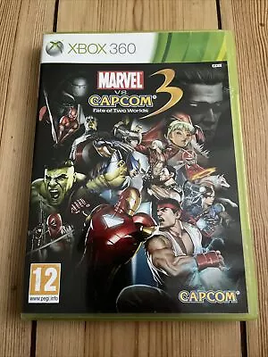 Marvel VS Capcom 3 Fate Of Two Worlds Xbox 360 Complete With Manual - PAL • £3.99