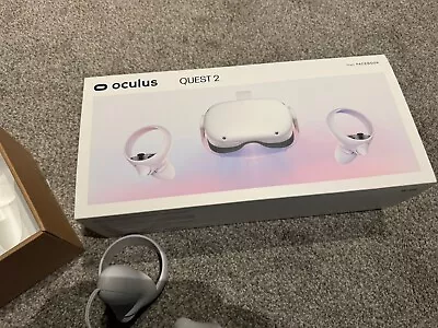 Meta Oculus Quest 2 128GB Virtual Reality Headset White -used • $100