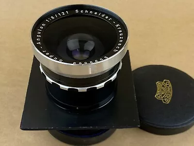 Schneider 121mm F/8 Super-Angulon Compur Shutter - Super Clean & Working • $535.76