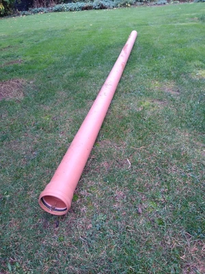 £5 • Buy Soil Pipe 110mm. 3.58m