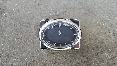 06 07 2006 2007 Infiniti M35 M45 Center Clock W/ Chrome Trim Oem 25810 Eh10a • $30