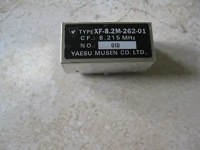 Yaesu XF-8.2M-262-01  (8.215mhz Center)  2.6kHz SSB Solder In Filter Excellent  • $40