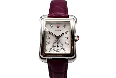 Michele Deco Moderne II Diamond Ladies Watch MW06Y00A0046 • $379
