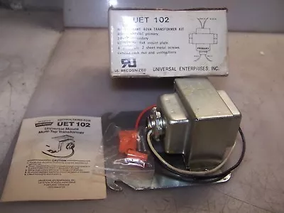 New Universal Enterprises Multi-tap Transformer 120 Primary 24 Vac Sec Uet-102  • $17.99