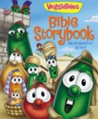 VeggieTales Bible Storybook: With Scripture From The NIRV By Kenney Cindy • $4.58