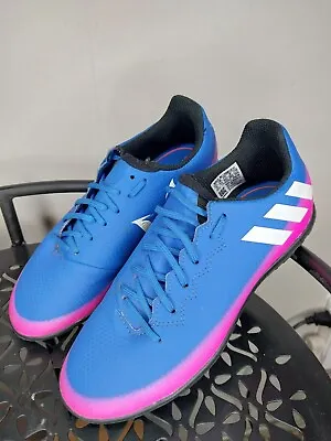 Adidas Messi 16.3 Men's TF/Indoor Soccer Size 2 - Blue/Pink • $28