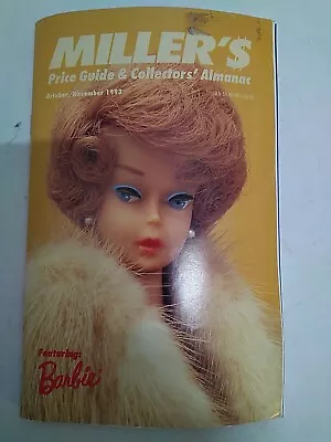 Millers Price Guide & Collectors Almanac Featuring Barbie Dolls 1993 • $14.99