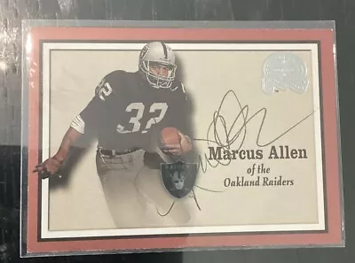 2000 Fleer Greats Of The Game Autographed - #36 Marcus Allen • $0.99