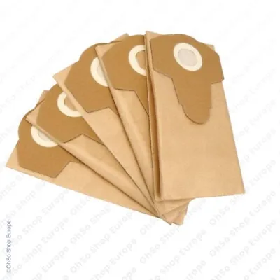 £8.85 • Buy 5 Bags For PARKSIDE LIDL WET & DRY 20L Vacuum Cleaner Hoover Dust Bag