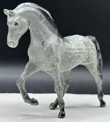 VTG 1976 Durham Industries Metal Horse Figure Dappled Gray • $10.99