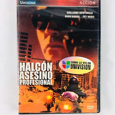 Dvd Halcon Asesino Profesional Guillermo Quintanilla Mario Almada Univision Nuev • $11.99