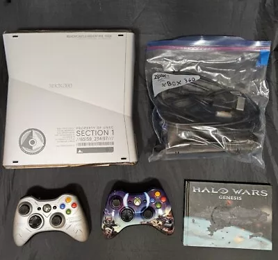 Microsoft Xbox 360 S Halo: Reach Limited Edition 250GB Silver 2 Oem Controllers  • $224.99