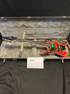 1999 Ibanez RG MIJ Voyager Mod Custom DNA Multi-Swirl Finish Guitar W/Case • $1999