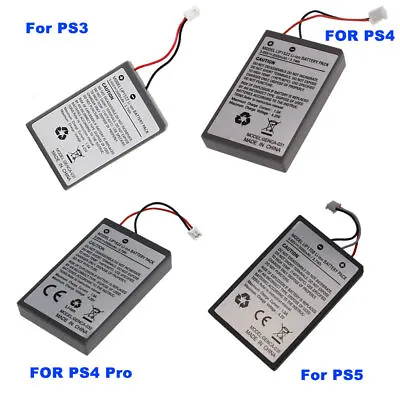 $9.20 • Buy Replacement Battery For Sony Playstation PS3 PS4 Pro PS4 PS5 Wireless Controller