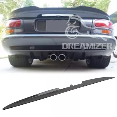 Carbon Rear Trunk Roof Spoiler Wing Tail Lip For Dodge Challenger SRT R/T Viper • $65.31