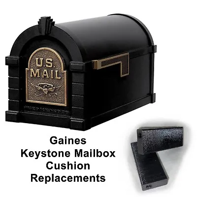 Gaines Keystone Mailbox Series - Replacement Door Cushions / Bumpers • $9