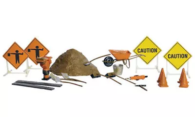 Woodland Scenics ~ N Scale People ~ Road Crew Details ~ A2213 • $16.97