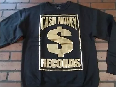 CASH MONEY RECORDS - 2017 Long Sleeve Foil Sweatshirt ~BRAND NEW~ S M L XL • $28
