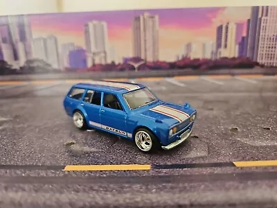 Hot Wheels Premium 50th Anniversary 71 Datsun Bluebird 510 Wagon Car Culture New • £11.45