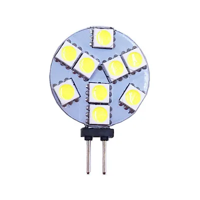 10pcs G4 Super Bright Flat Light 9-5050 SMD LED Bulb Lamp DC12V Warm White 3000K • $12.99