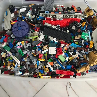 Mega Bloks & LEGO Bulk Lot 1 Lb Building Bricks Random Mix 1 Pound Mixed Colors • $10.99