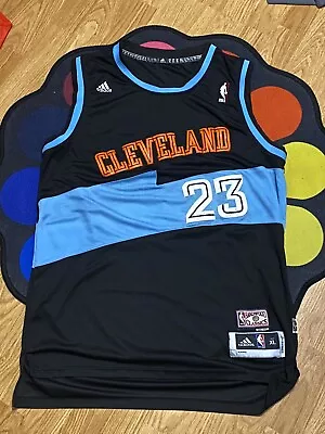 Lebron James Cleveland Cavaliers Hardwood Classics Size XL +2 Adidas NBA • $44.99