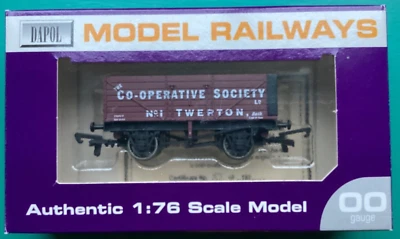 £14.95 • Buy DAPOL (WESSEX WAGONS) Co-operative Society Twerton Bath 7 Plank Wagon Ltd Ed 182