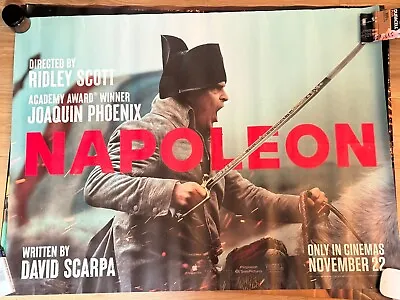 Napoleon (2023) - Original UK Quad Cinema Poster. • £12.50