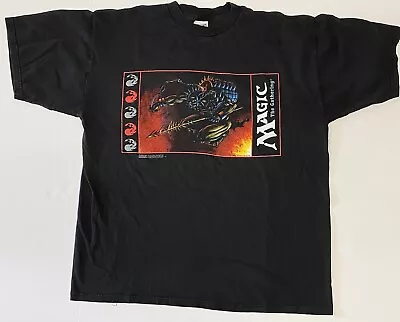 VTG 1996 Magic The Gathering CCG Double Sided Goblin Bomb T Shirt XL • $349.99