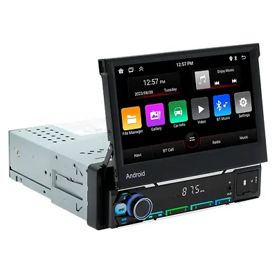 Car MP5 Player 1DIN Bluetooth Stereo Carplay Radio GPS Navi WIFI USB FM 2+64G • $118.91
