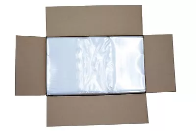 £19.99 • Buy  Large Clear Plastic Polythene Bin Liners Waste Bags  Size 18 X29 X39  200 Gauge