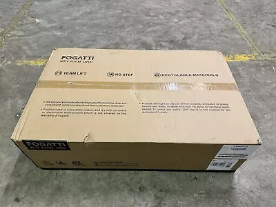 Fogatti Tankless Water Heater Indoor Natural Gas 7.0 GPM 170000 BTU White • $350