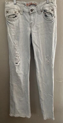 $10.10 • Buy Hydraulic - Lola Curvy Light Wash Jeans. Size 9/10