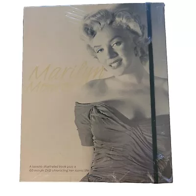 Marilyn Monroe Book & DVD Combo Set Illustrated Captivating Glamorous Beautiful • $45