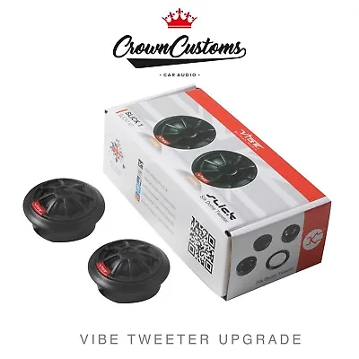 Vibe Slick Tweeter 200 Watts Easy Upgrade Direct Fitment Car Audio Speaker • $31.07