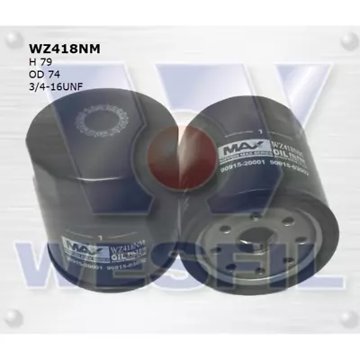 Nippon Max Oil Filter Z418 WZ418NM   • $19.63