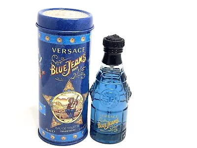 Blue Jeans Man By Versace 2.5 Fl.oz Eau De Toilette Spray For Men • $29.29