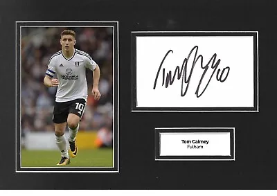 £39.99 • Buy Tom Cairney Signed 12x8 Photo Display Fulham Autograph Memorabilia COA