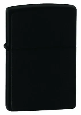 Genuine Zippo Windproof Lighter (90218) Black Matte Gift Boxed / Brand New • $43.95