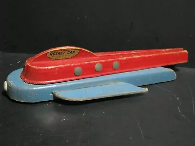 Vintage - Wood - Futuristic Space - Rocket Car - Workrite • $12.50