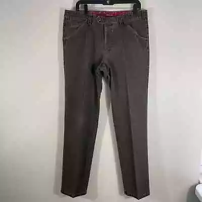 MEYER Modern Chicago Brown Chino Pants Mens Size 35 X 32 By Measurements. • $24