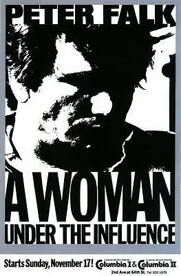 A WOMAN UNDER THE INFLUENCE Movie POSTER 11x17 Peter Falk Gena Rowlands Fred • $9.98