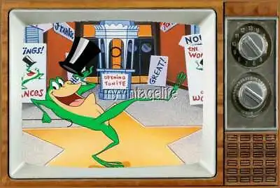 MICHIGAN J. FROG TV Fridge MAGNET 2  X 3  SATURDAY MORNING CARTOONS Looney Tunes • $8.25