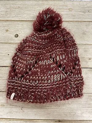 Womens Maroon O’Neill Winter Pom Fleece Lined Hat  • $8.80