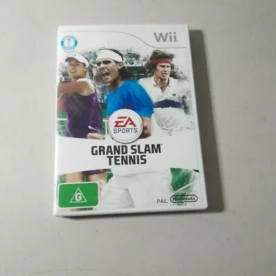 EA Sports Grand Slam Tennis Nintendo Wii Videogame PAL Complete With Manual • $9